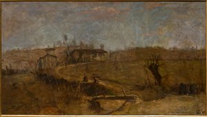Savignano Manzarası by Giuseppe Graziosi