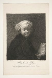 Rembrandt ii Effigies by Giuseppe Longhi