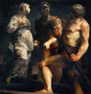 Aeneas, Sibyl ve Charon, yak. 1695