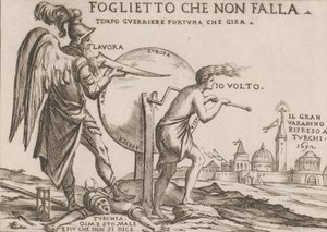 Türklerin kaderiyle ilgili bir alegori, M.Ö. 1692. by Giuseppe Maria Mitelli