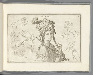 tat Tocare (nesne üzerindeki başlık) by Giuseppe Maria Mitelli