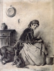 Köpekli kadın