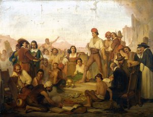Masaniello (1622-1647) olarak bilinen Napolili balıkçı Tommaso Aniello
