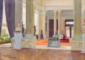 Ulusal Modern Sanat Galerisi. Giriş salonu by Giuseppe Micali