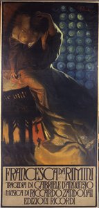Francesca da Rimini, Riccardo Zandonai tarafından bestelendi ve Gabriele D