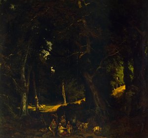 Çingene Kampı, Giuseppe Palizzi tarafından