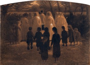 Ölü Çocuk, Pellizza da Volpedo, Giuseppe (1868-1907). Karton üzerine pastel, ebat: 71x98 by Giuseppe Pellizza da Volpedo