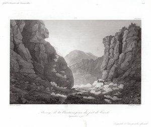 Brenta Geçişi by Giuseppe Pietro Bagetti