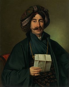 Osmanlı elbiseli adam