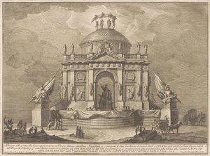 1773 Chinea için Prima Macchina: Barış Tapınağı, 1773.