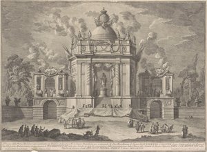 1771 Chinea için Prima Macchina: Asklepios Tapınağı