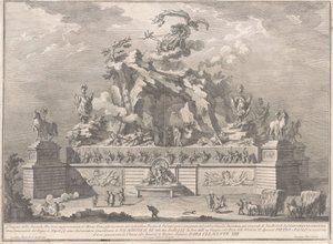 1767 Chinea için Seconda Macchina: Vulcan Forge ile Etna Dağı