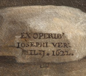 Sanatçının İmzası, Doğuş, detay, 1622