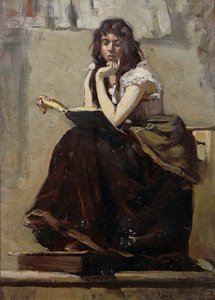 Okul kızı by Giuseppe Vizzotto Alberti