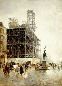 Piramitlerin Meydanı, by Giuseppe or Joseph de Nittis