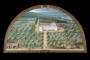 Pistoia, İtalya (Tempera) yakınlarındaki Villa la Magia