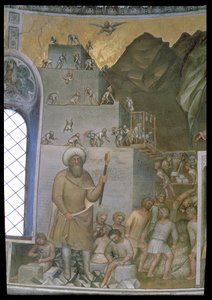 Babil Kulesi İnşaatı, 1360-70 by Giusto di Giovanni de Menabuoi