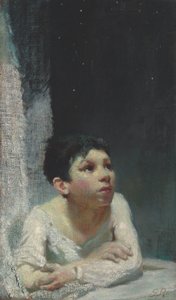 Küçük İspanyol, c. 1909 (tuval üzerine yağlı boya) by Glyn Warren Philpot