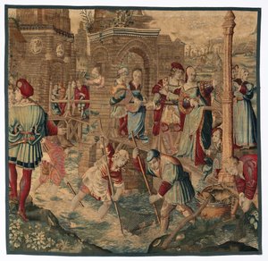 Bahar: Dört Mevsim Setinden Balık Tutma Sahnesi, 1600