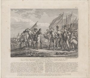 Saratoga [sic] 17 Ekim 1777, yaklaşık. 1777. by Godefroy