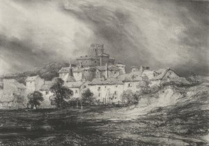 Pont-Gibaud Kalesi, 1830.