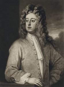 Francis Godolphin, Godolphin Kontu (lito) by Godfrey (after) Kneller