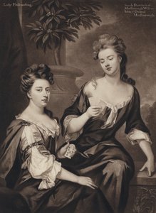 Sarah, Marlborough Düşesi ve Leydi Fitzhardinge (lito) by Godfrey (after) Kneller