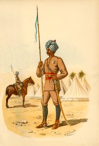 13. Bengal Mızraklıları, 1890.