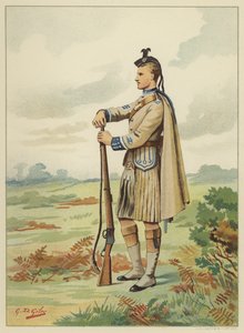 Londra İskoç Gönüllüleri, 1. Gönüllü Tabur Tüfek Tugayı, 7. Middlesex by Godfrey Douglas Giles