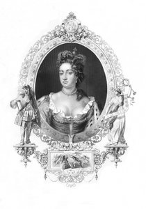 İngiltere Kraliçesi Anne by Godfrey Kneller