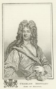 ಚಾರ್ಲ್ಸ್ ಮೊಂಟಾಗು, ಹ್ಯಾಲಿಫ್ಯಾಕ್ಸ್ ಟರ್ಕಿಯ ಅರ್ಲ್ by Godfrey Kneller