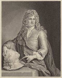 ಗ್ರಿನ್ಲಿಂಗ್ ಗಿಬ್ಬನ್ಸ್ ಟರ್ಕ್ by Godfrey Kneller