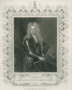 James Butler, Ormond 2. Dükü, Henry Robinson tarafından oyulmuş by Godfrey Kneller