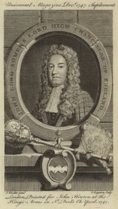 John Lord Somers, İngiltere