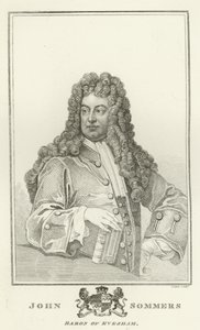 John Sommers, Evesham Baronu by Godfrey Kneller