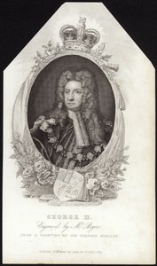 Büyük Britanya ve İrlanda Kralı II. George by Godfrey Kneller