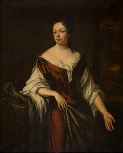 Bir Hanımefendinin Portresi, c.1666-1723 (tuval üzerine yağlı boya) by Godfrey Kneller
