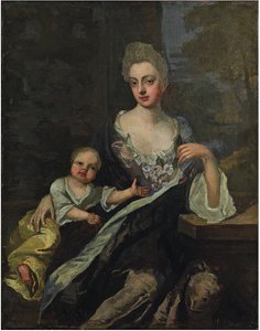 bir bayan portresi by Godfrey Kneller