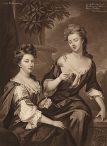 Marlborough Sarah Düşesi ve Leydi Fitzharding by Godfrey Kneller
