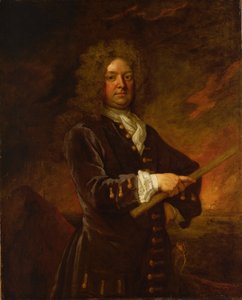 Koramiral Sir John Leake (1656-1720), 17. yüzyıl sonu-18. yüzyıl başı (yağlı boya) by Godfrey Kneller