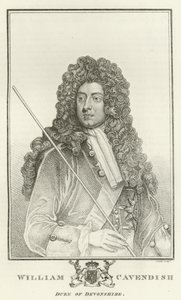 William Cavendish, Devonshire Dükü by Godfrey Kneller