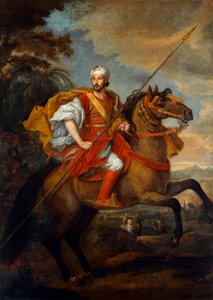 Fas Büyükelçisi Mohammad Ohadu by Godfrey and Wyck Jan (1640 1700) Kneller