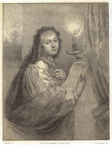 mum olan kadın by Godfried after Schalken or Schalcken