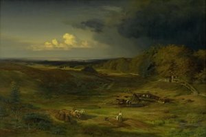 Frederiksborg Kalesi yakınında manzara