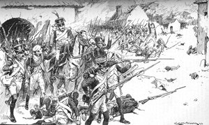Kolon Köye Zorla Girdikten Sonra, Sadece Geri Döndürülecek Kolon, 1896, 1902 by Gordon Frederick Browne