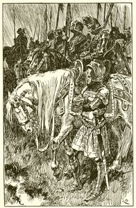 Agincourt savaşının sabahını bekleyen İngilizler