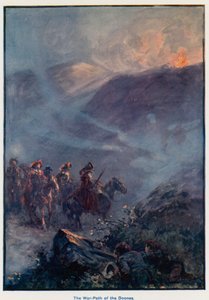 Lorna Doone için İllüstrasyon by Gordon Frederick Browne