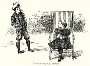 E Nesbit (lito) tarafından Hazine Arayanların Hikayesi için İllüstrasyon by Gordon Frederick Browne
