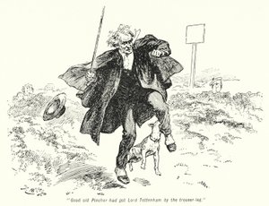 E Nesbit (lito) tarafından Hazine Arayanların Hikayesi için İllüstrasyon by Gordon Frederick Browne