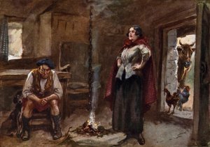 Kazanın Öyküsü için İllüstrasyon by Gordon Frederick Browne
